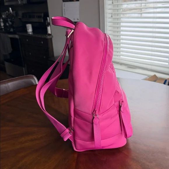 Kate Spade New York Ella Large Puffy Hot Pink Backback - Picture 4 of 11